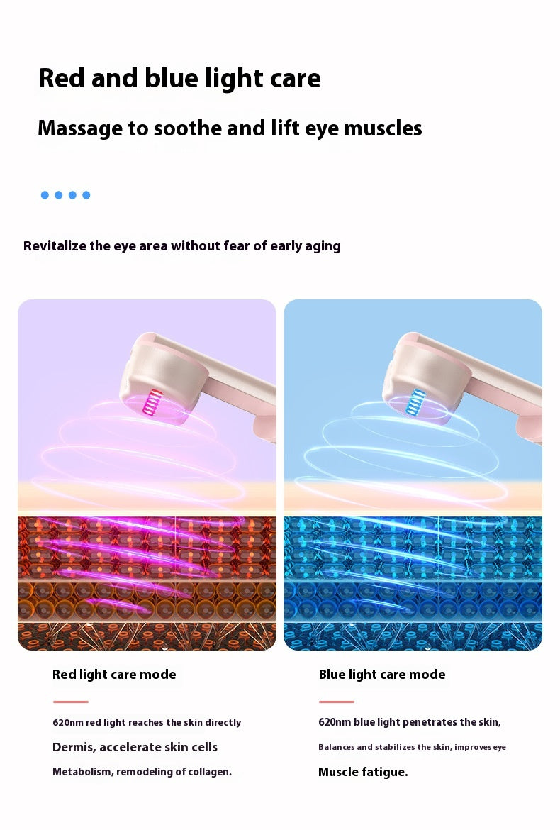 VeGlow™ Multipurpose Eye & Face Massager – Portable Skincare for Eyes, Face & Neck
