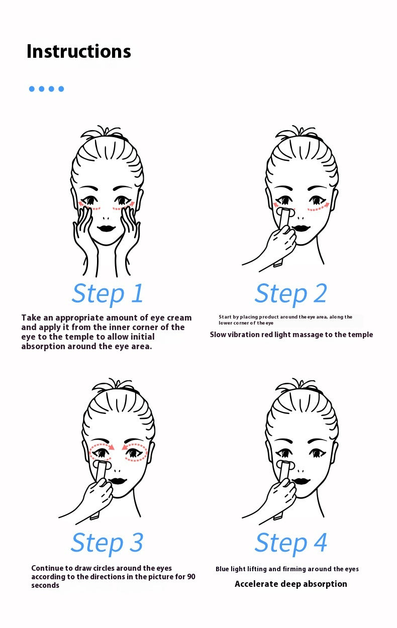 VeGlow™ Multipurpose Eye & Face Massager – Portable Skincare for Eyes, Face & Neck