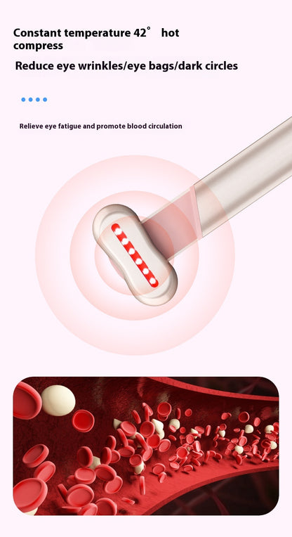 VeGlow™ Multipurpose Eye & Face Massager – Portable Skincare for Eyes, Face & Neck