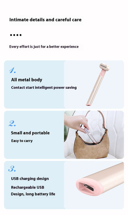 VeGlow™ Multipurpose Eye & Face Massager – Portable Skincare for Eyes, Face & Neck