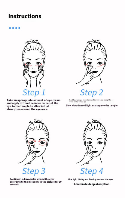 VeGlow™ Multipurpose Eye & Face Massager – Portable Skincare for Eyes, Face & Neck